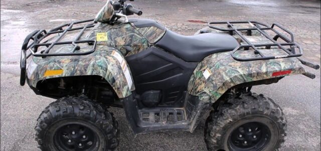 Dead ATV restoration steps - 2010 Arctic Cat 550 EFI Camo