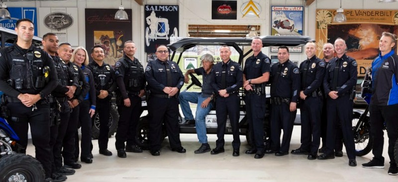 Yamaha OAI grant Burbank Police Department