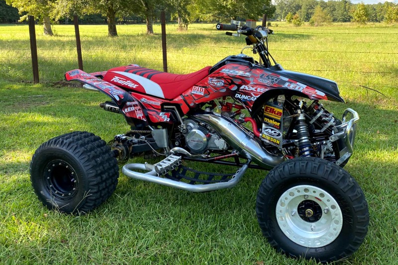 How different is racing a 2-stroke ATV?
