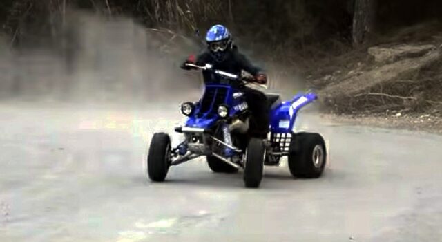 Yamaha Banshee ATV exhaust sound Youtube video