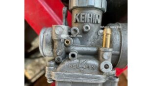 Kawasaki Bayou 185 fuel line routing help
