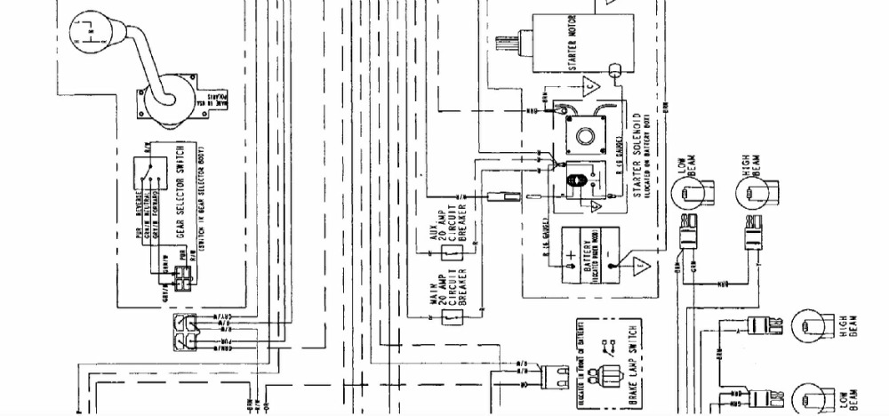 1999 Polaris Sportsman 500 6x6 Wiring Diagram